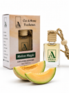 AVLOAN Melon Magic Car Air Freshener – Premium Hanging Car Perfume for Long Lasting Fruity Freshness | Luxury Melon Aroma Diffuser for Car, Home & Office