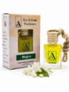 AVLOAN Mogra Car Air Freshener – Premium Hanging Car Perfume for Long Lasting Floral Freshness | Luxury Mogra Aroma Diffuser for Car, Home & Office
